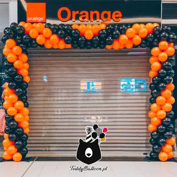 Balony na otwarcie: orange